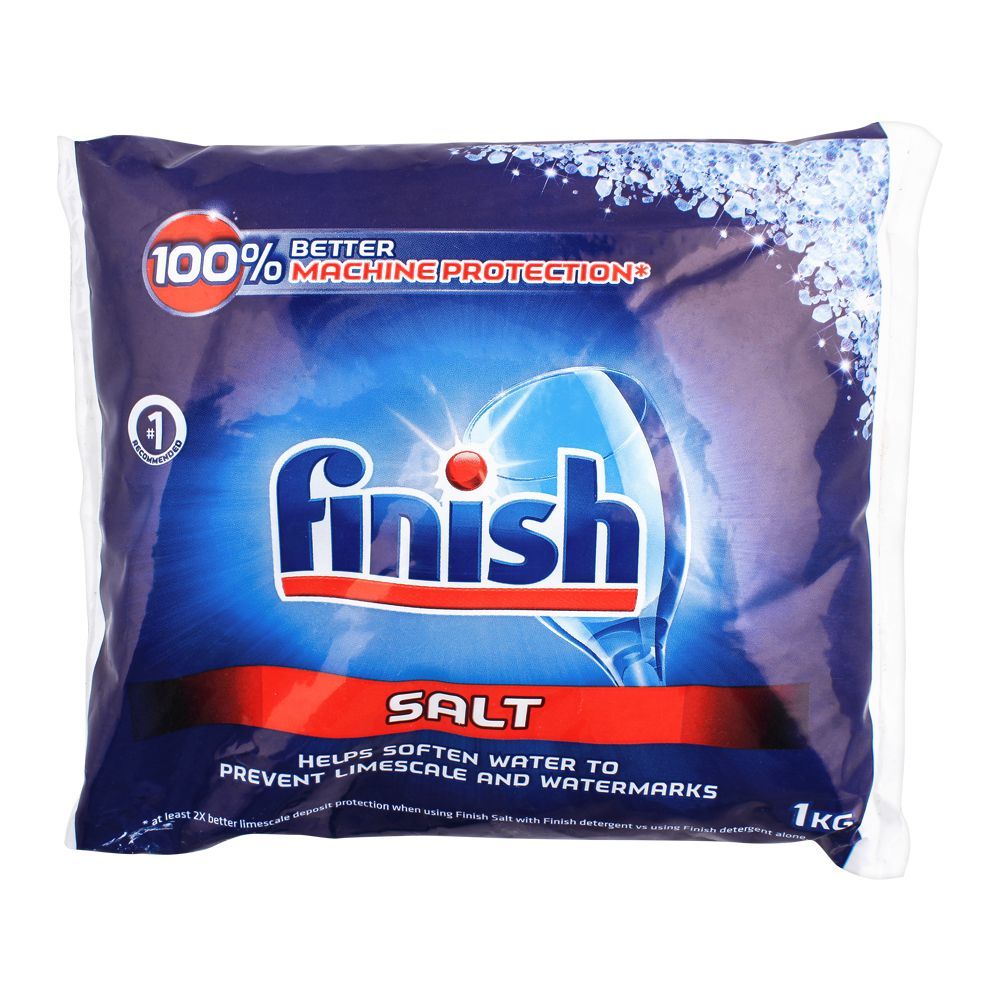 Finish Dish Washing Salt, 1 KG - Main Image