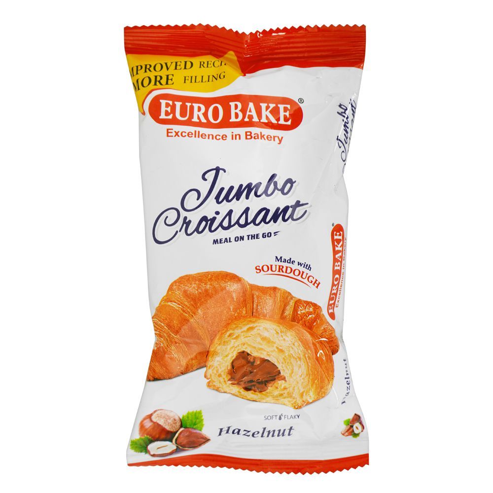 Euro Bake Jumbo Croissant Hazelnut, 40g - Main Image