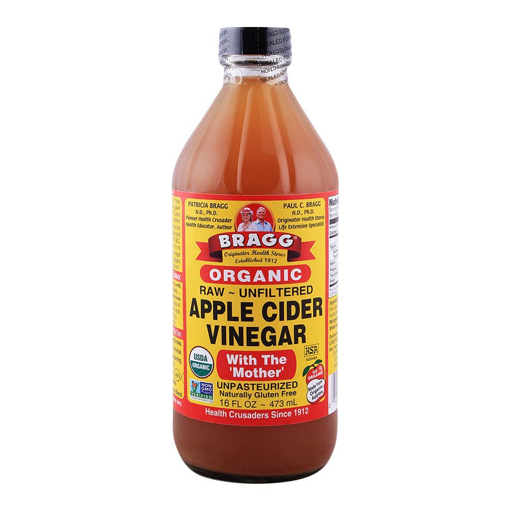 Bragg Organic Apple Cider Vinegar, 473ml - Main Image