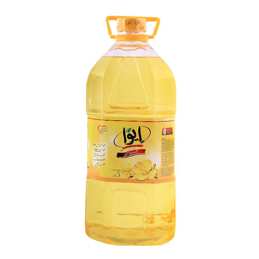 Eva Canola Oil 5 Litres Bottle - Image 3