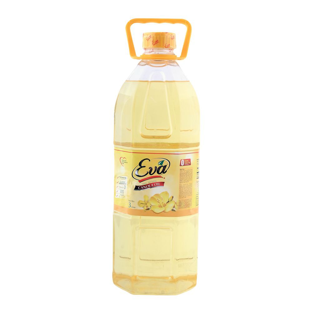 Eva Canola Oil 3 Litres Bottle - Image 2