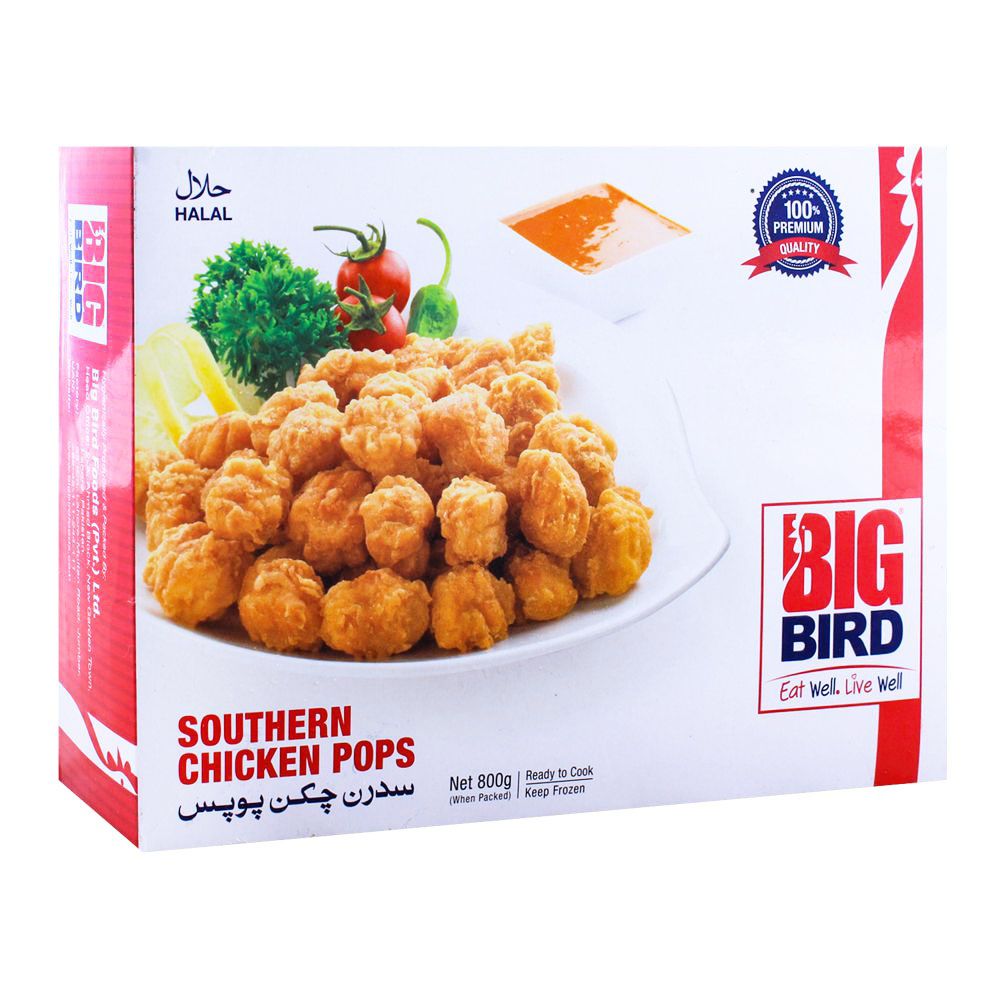 Big Bird Southern Chicken Pops 800gm - Main Image