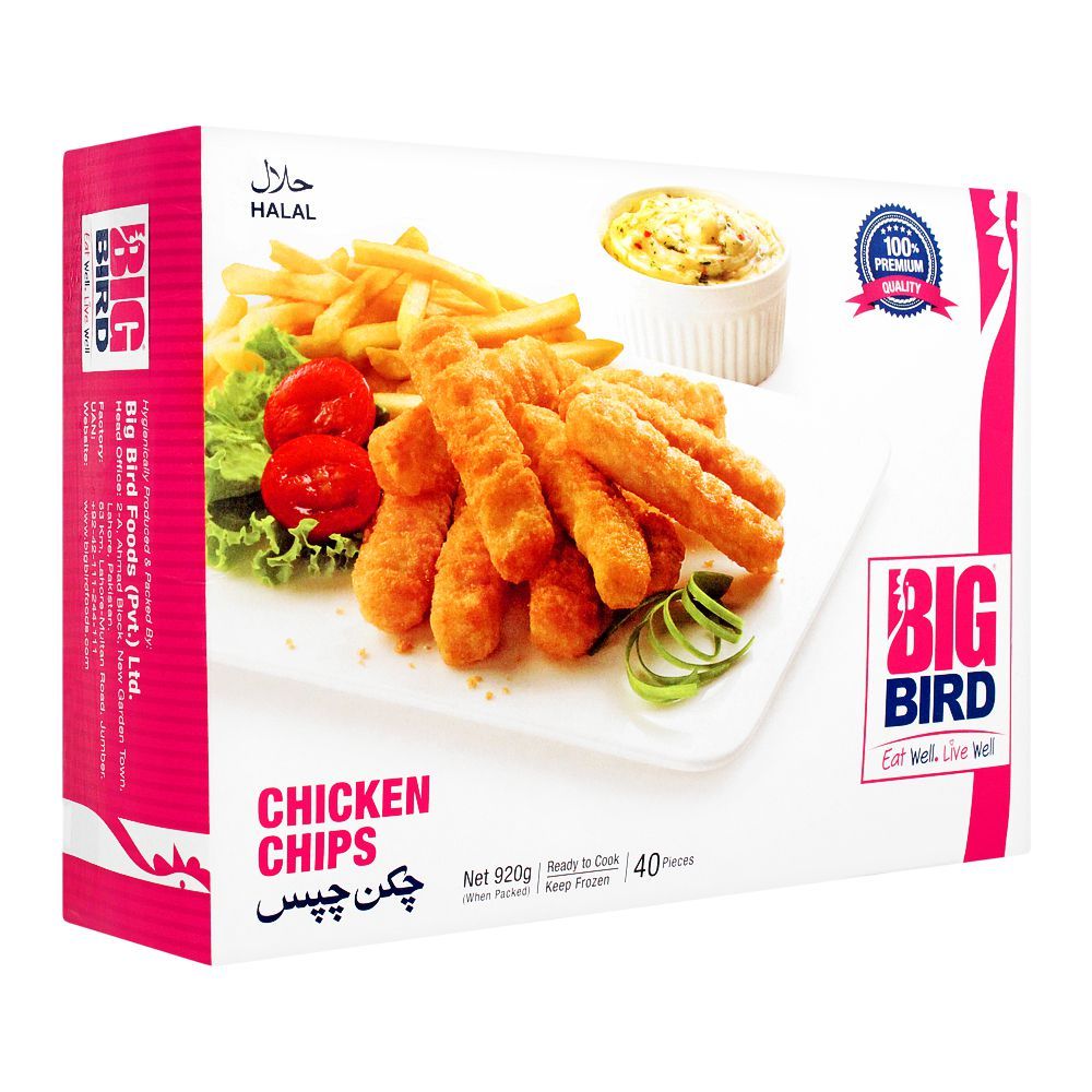 Big Bird Chicken Chips, 40 Pieces, 920g - Main Image