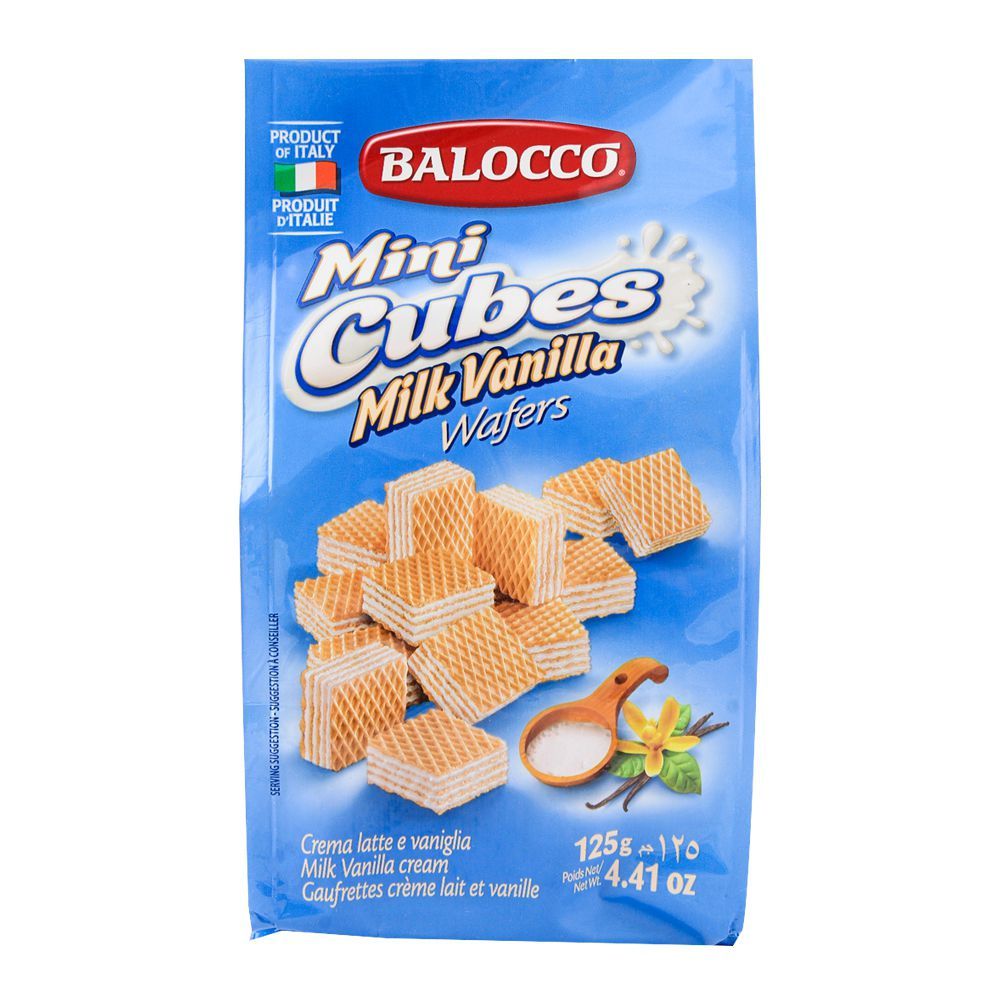 Balocco Wafers Latte Milk 125gm - Main Image