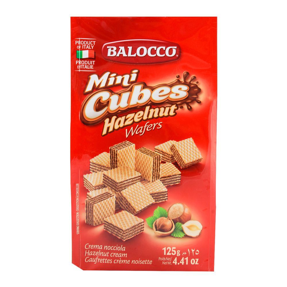 Balocco Wafers Hazelnut 125gm - Main Image