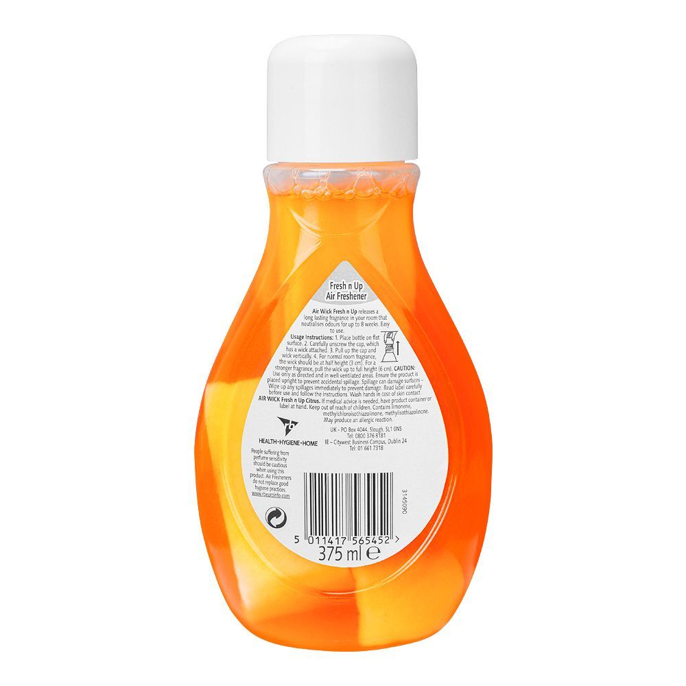 Airwick Fresh n Up Citrus Freshener Liquid, 375ml - Image 2