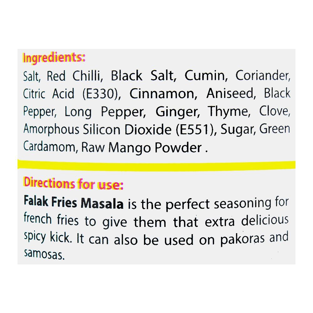 Falak Fries Masala, 75g - Image 4