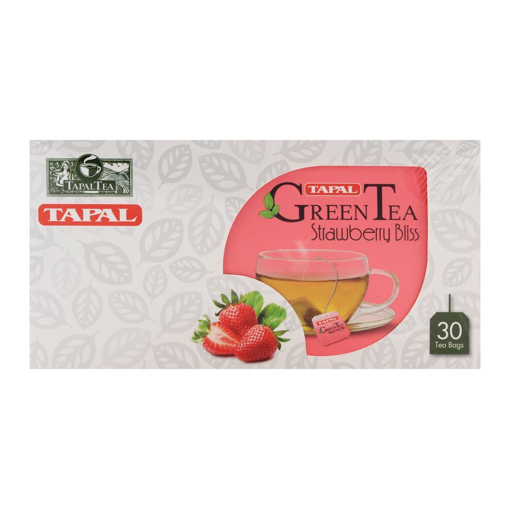 Tapal Strawberry Green Tea Bags 30-Pack - Main Image