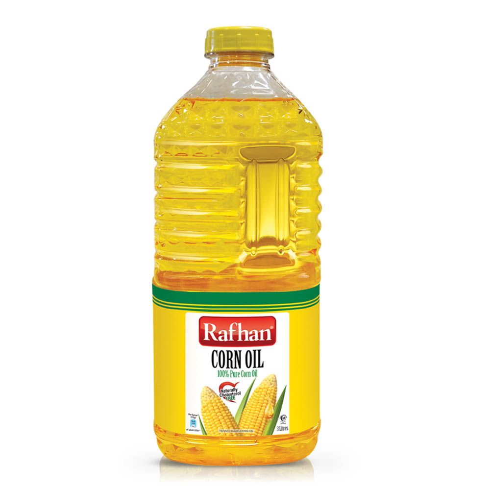 Rafhan Corn Oil 3 Litres Bottle - Main Image