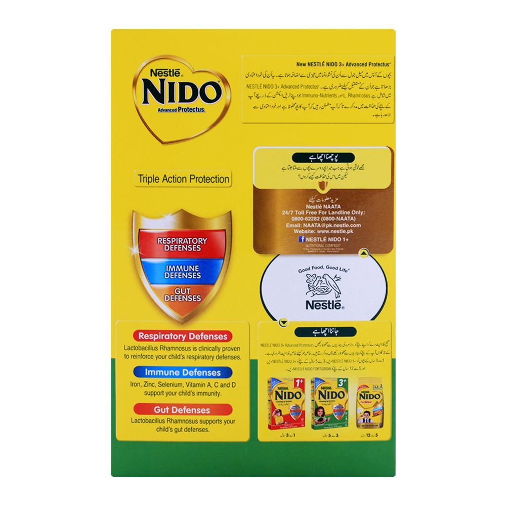 Nestle Nido 3+, Growing-Up Formula, 800g Economy Pack - Image 2