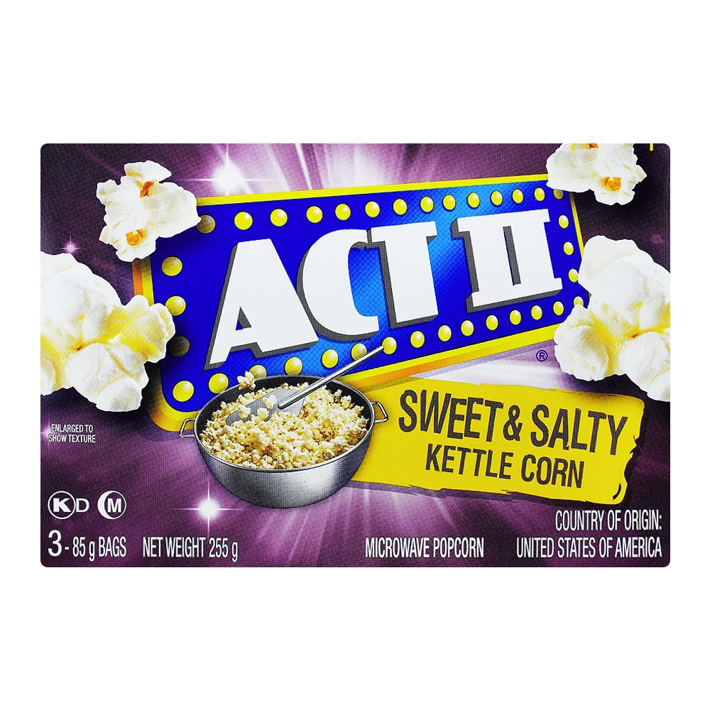 Act-ll Kettle Corn Popcorn, 255g - Image 2