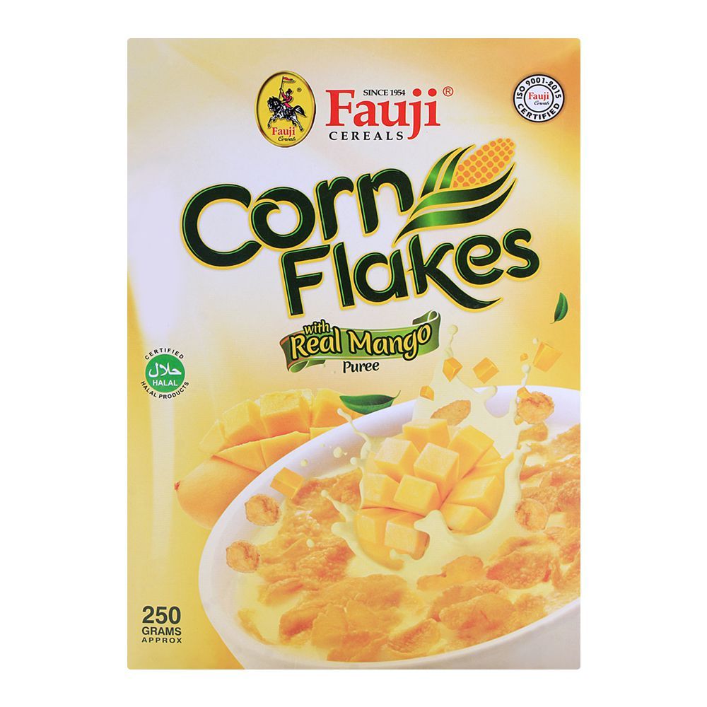 Fauji Corn Flakes Mango 250gm - Main Image