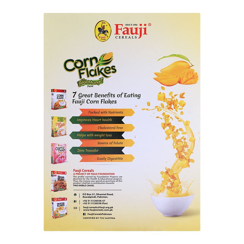 Fauji Corn Flakes Mango 250gm - Image 2