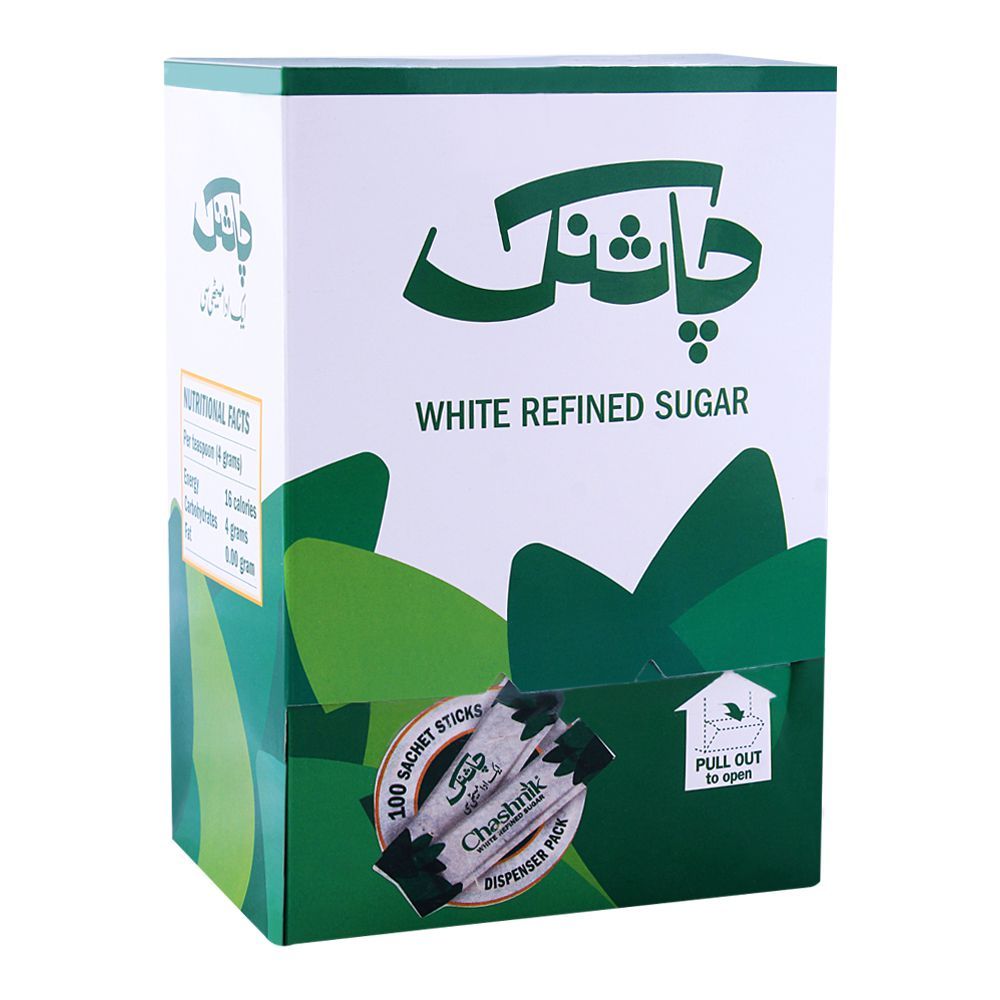 Sugarie Chashnik White Refined Sugar 100-Pack - Main Image