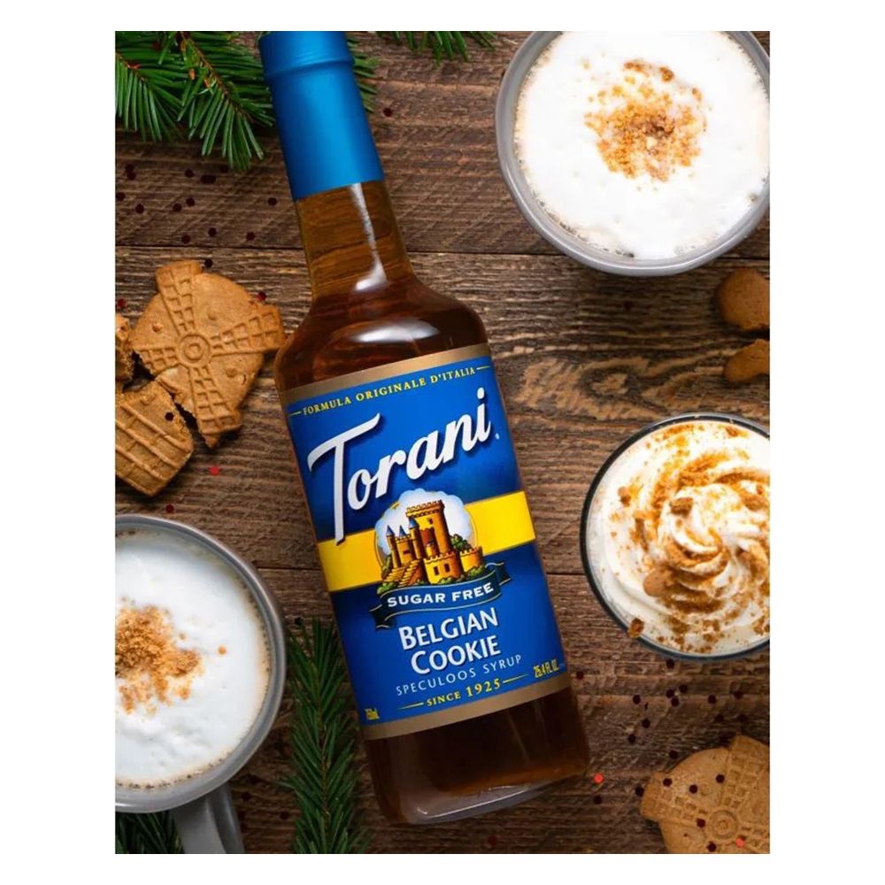 Torani Belgian Cookie Sugar Free Syrup, 750ml - Image 2