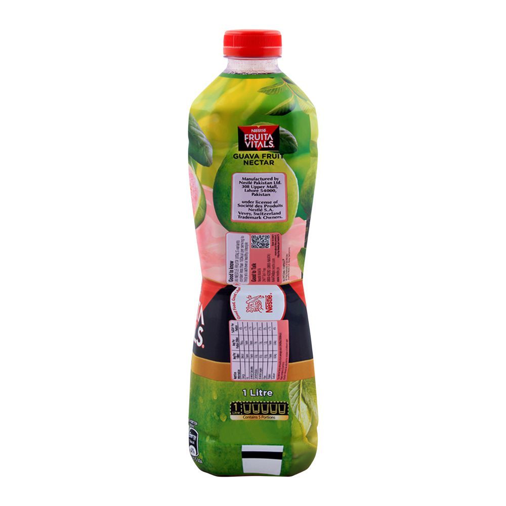 Nestle Fruita Vitals Guava Fruit Nectar 1 Liter - Image 3