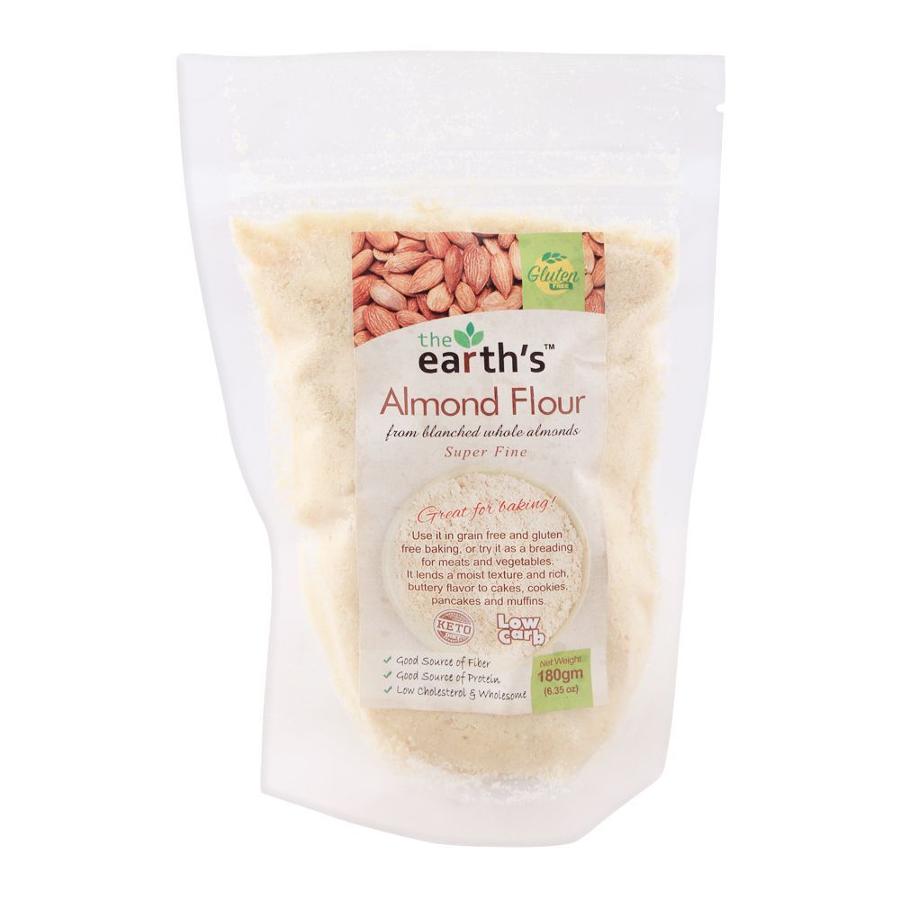 The Earth's Almond Flour, Super Fine, 180g - Main Image