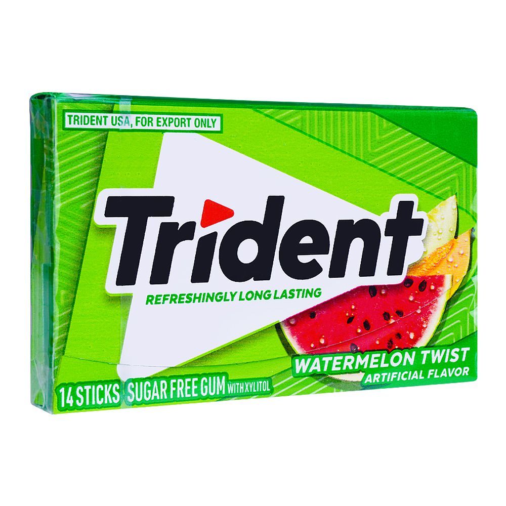 Trident Sugar free Gum Watermelon Twist, 14-Pack - Main Image