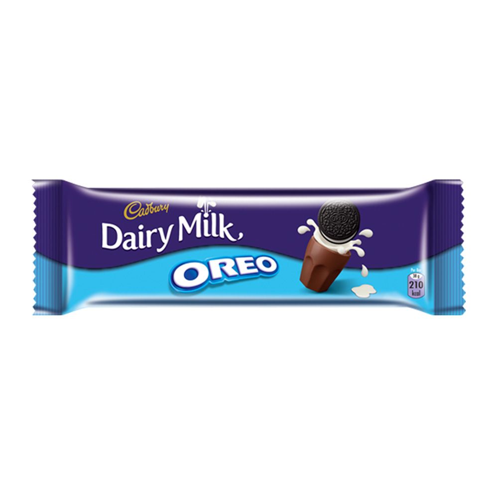 Cadbury Dairy Milk Oreo Chocolate, 38g, Local - Main Image