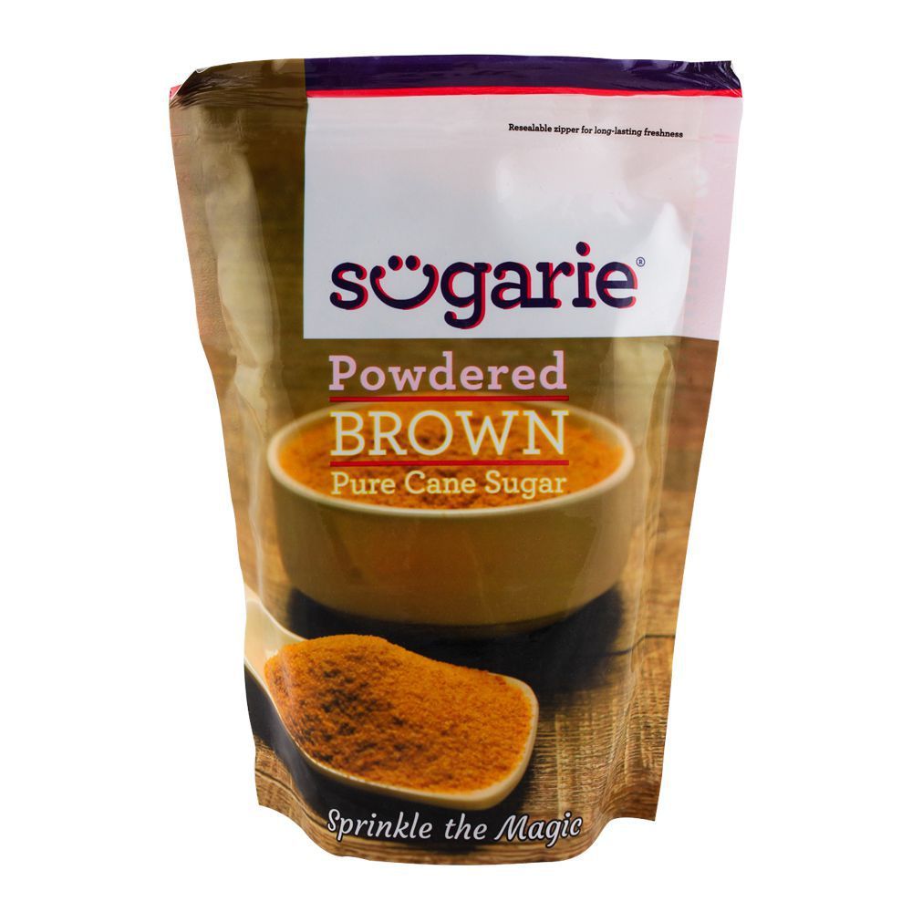 Sugarie Powdered Brown Pure Cane Sugar 500gm - Main Image