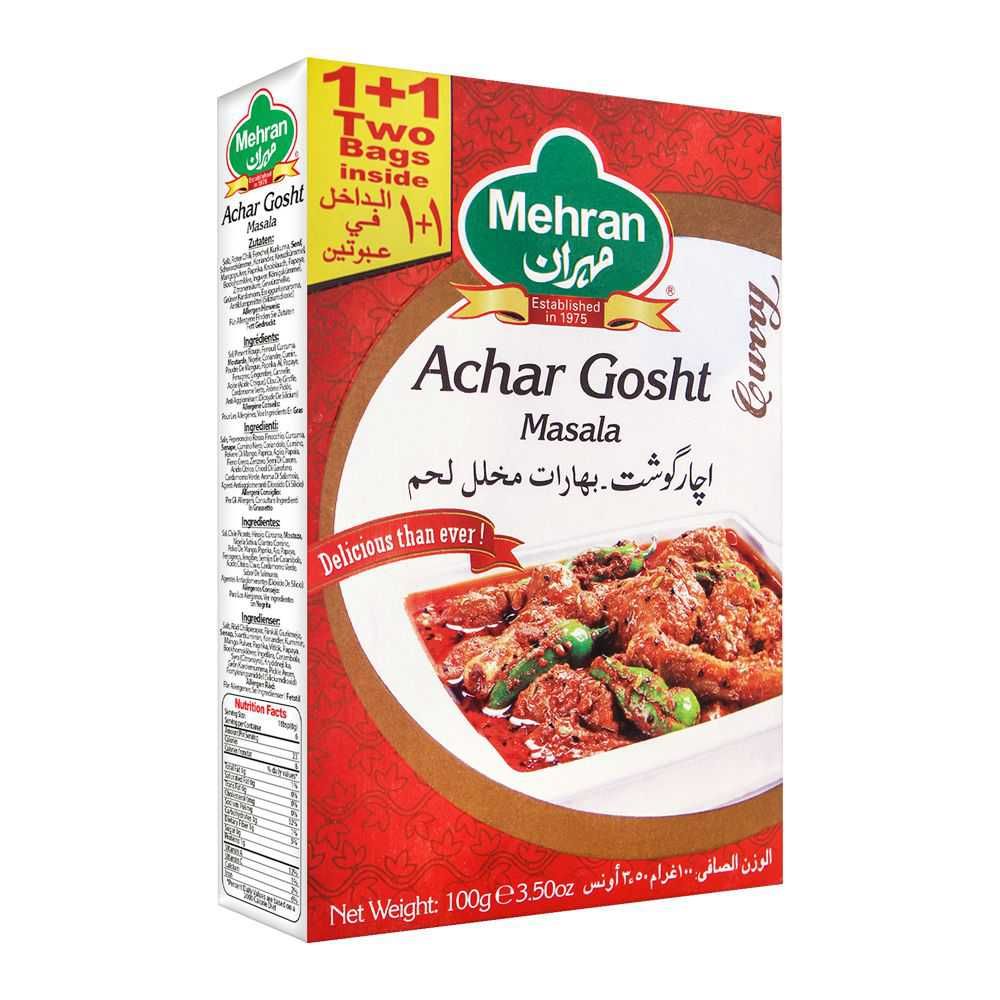 Mehran Achar Gosht Masala 100g - Main Image