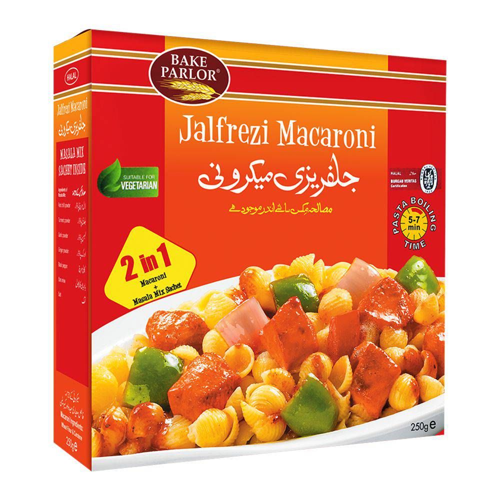 Bake Parlor Jalfrezi Macaroni 250gm Box - Main Image