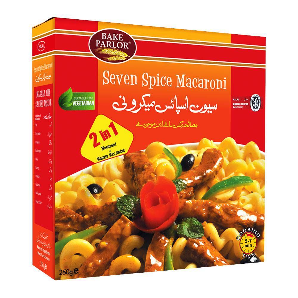 Bake Parlor Seven Spice Macaroni 250gm Box - Main Image