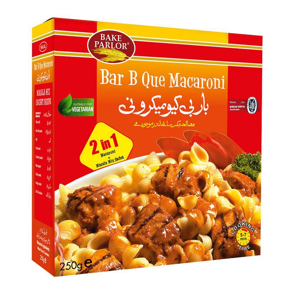 Bake Parlor BBQ Macaroni 250gm Box - Main Image