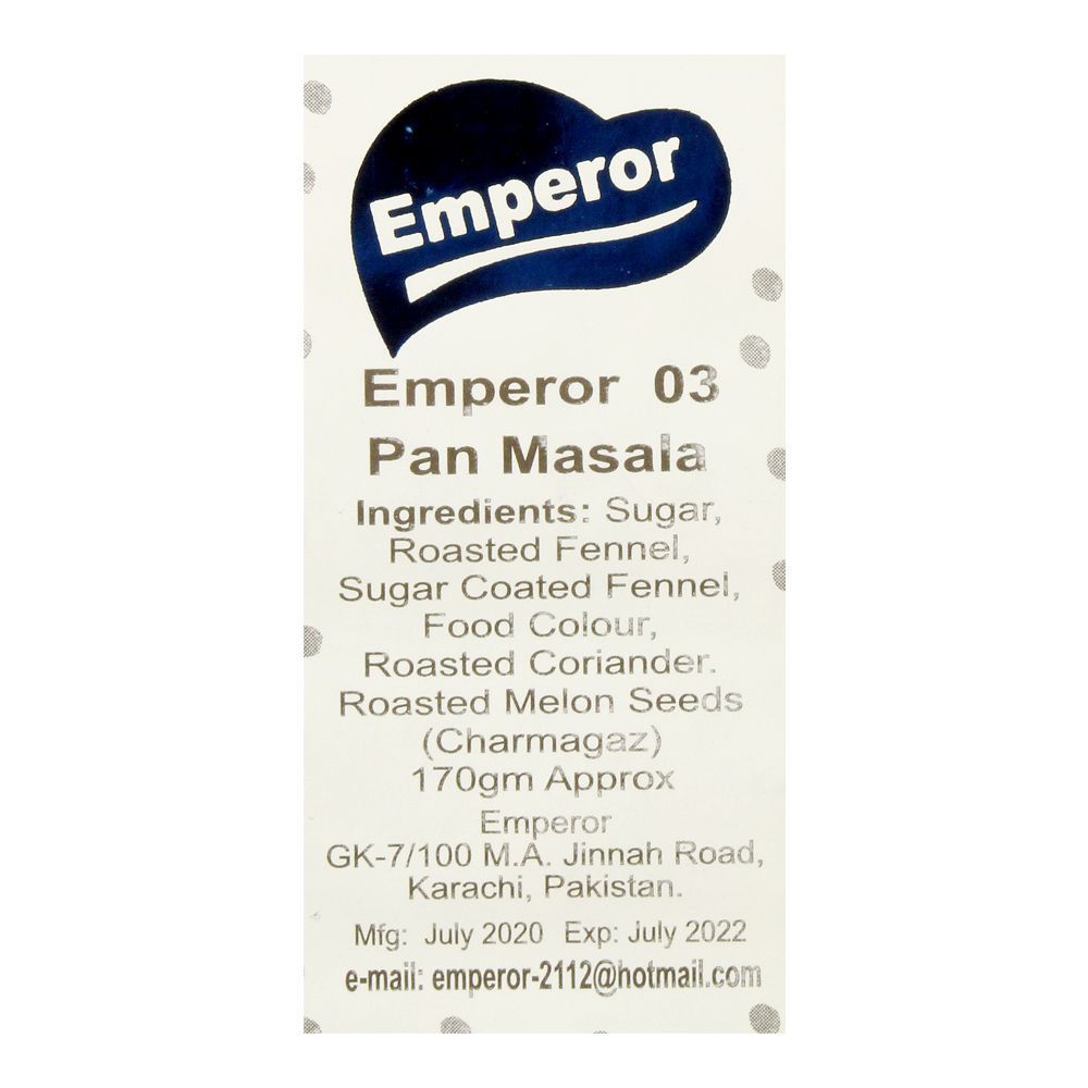 Emperor Pan Masala, 03, 170g - Image 3