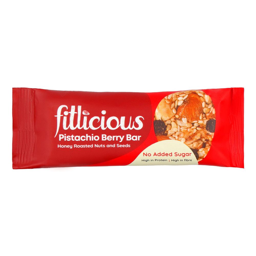 Fitlicious Pistachio Berry Nut Bar, 1-Piece - Main Image