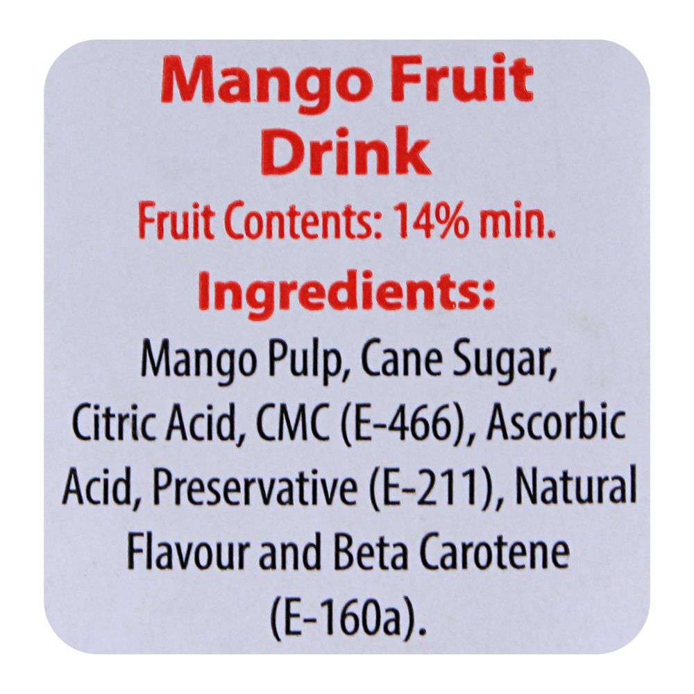 Shezan Twist Mango Fruit Drink, 200ml - Image 2