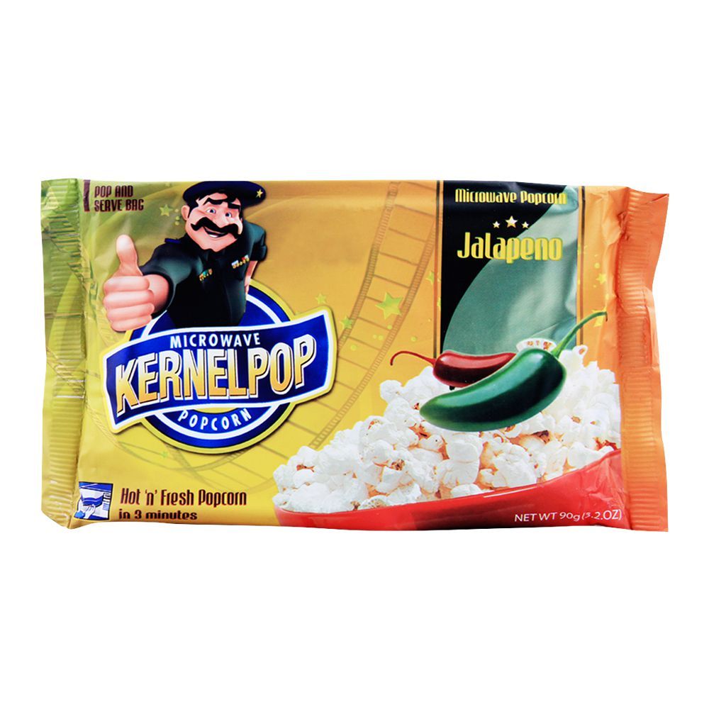 KernelPop Popcorn Jalapeno, 90g - Main Image