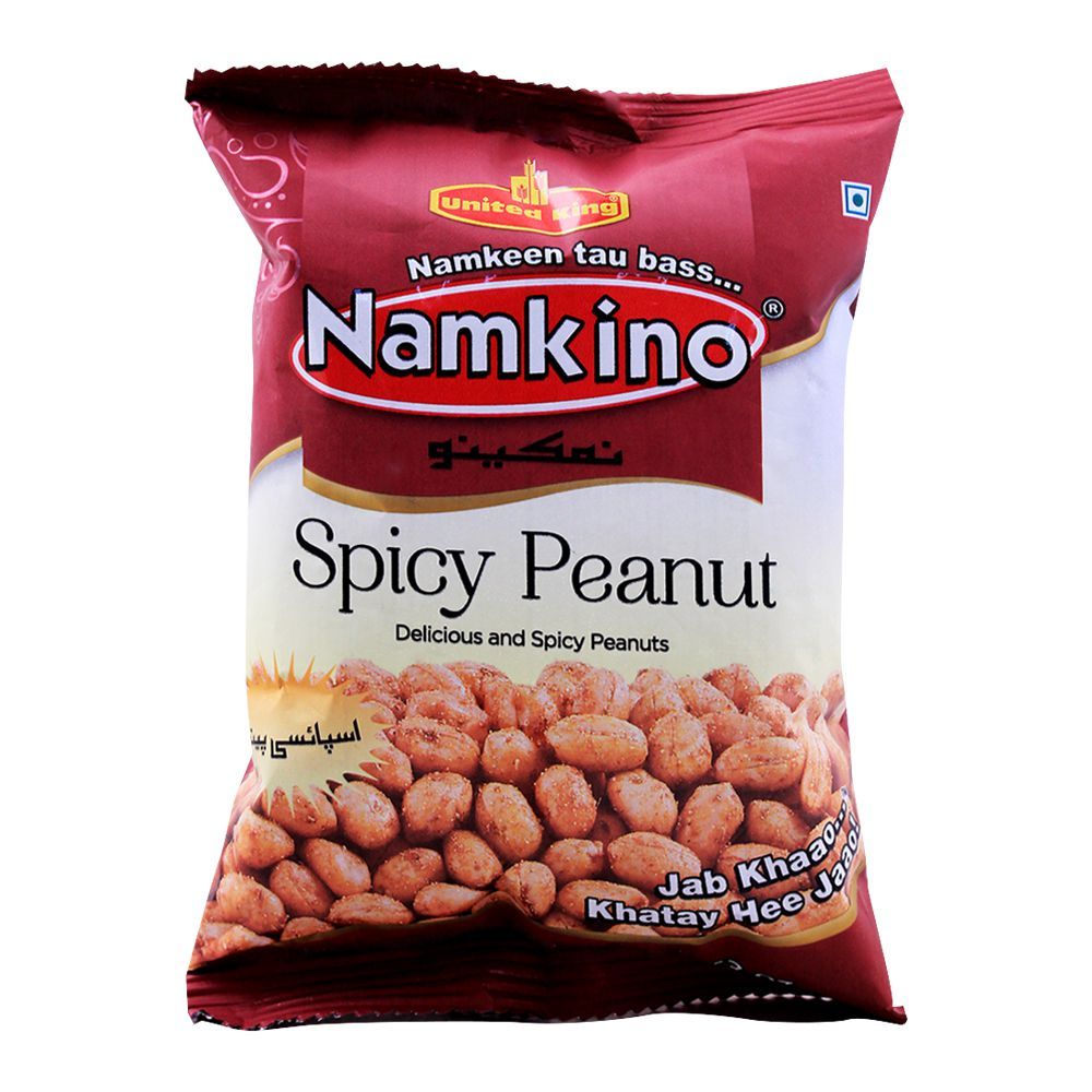 United King Namkino Spicy Peanuts, 100g - Main Image