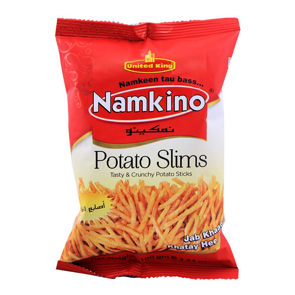 United King Namkino Potato Slims Chips, 100g - Main Image