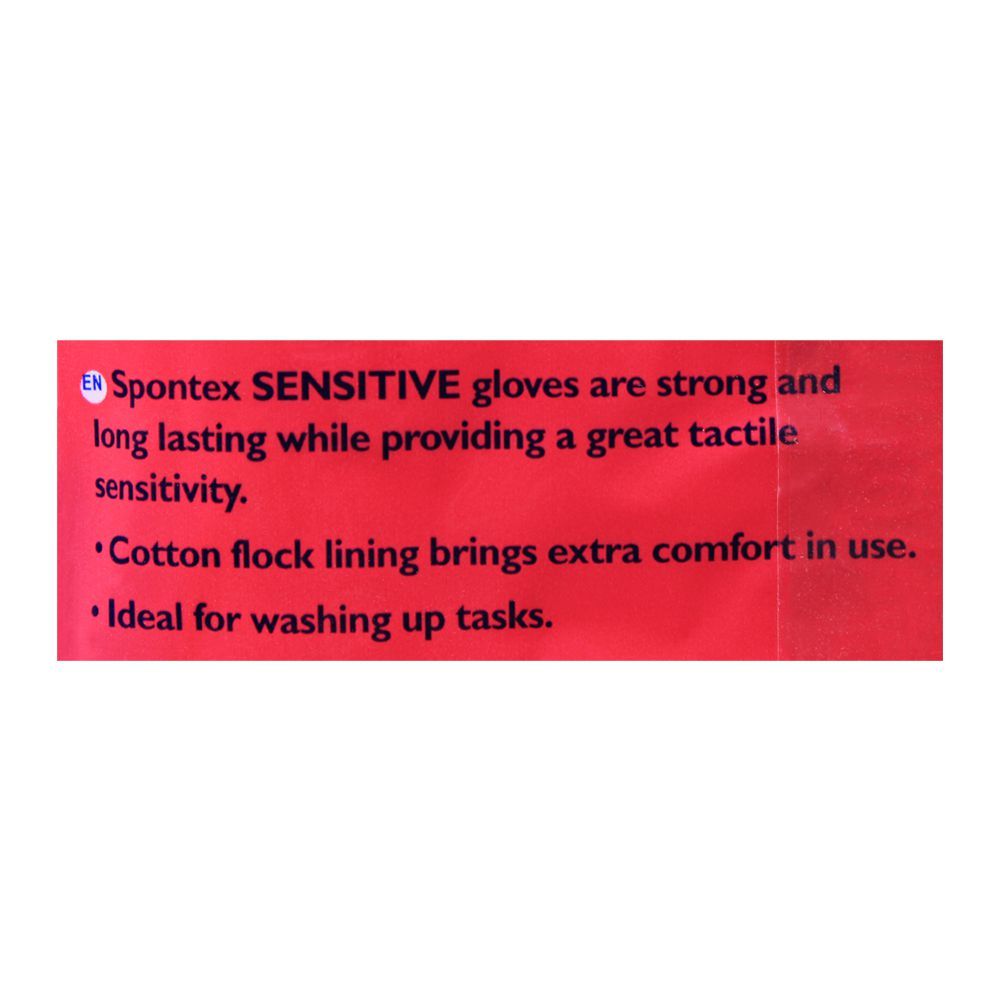 Spontex Sensitive Hand Gloves, Large - Image 3