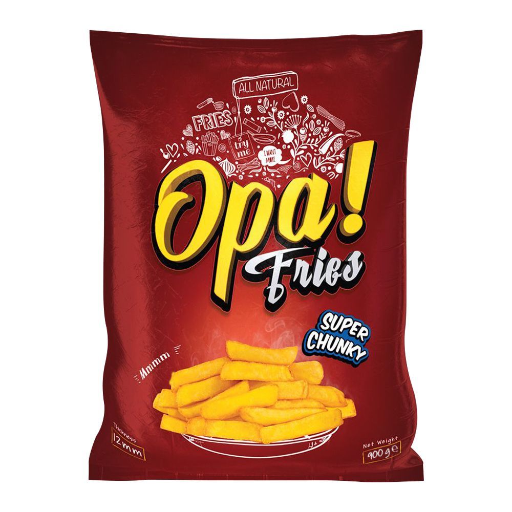 Opa! Fries Super Chunky, 12mm, 900g - Main Image