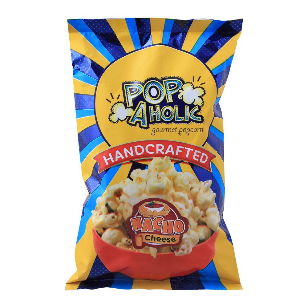 Popaholic Handcrafted Nacho Cheese Popcorn - Main Image