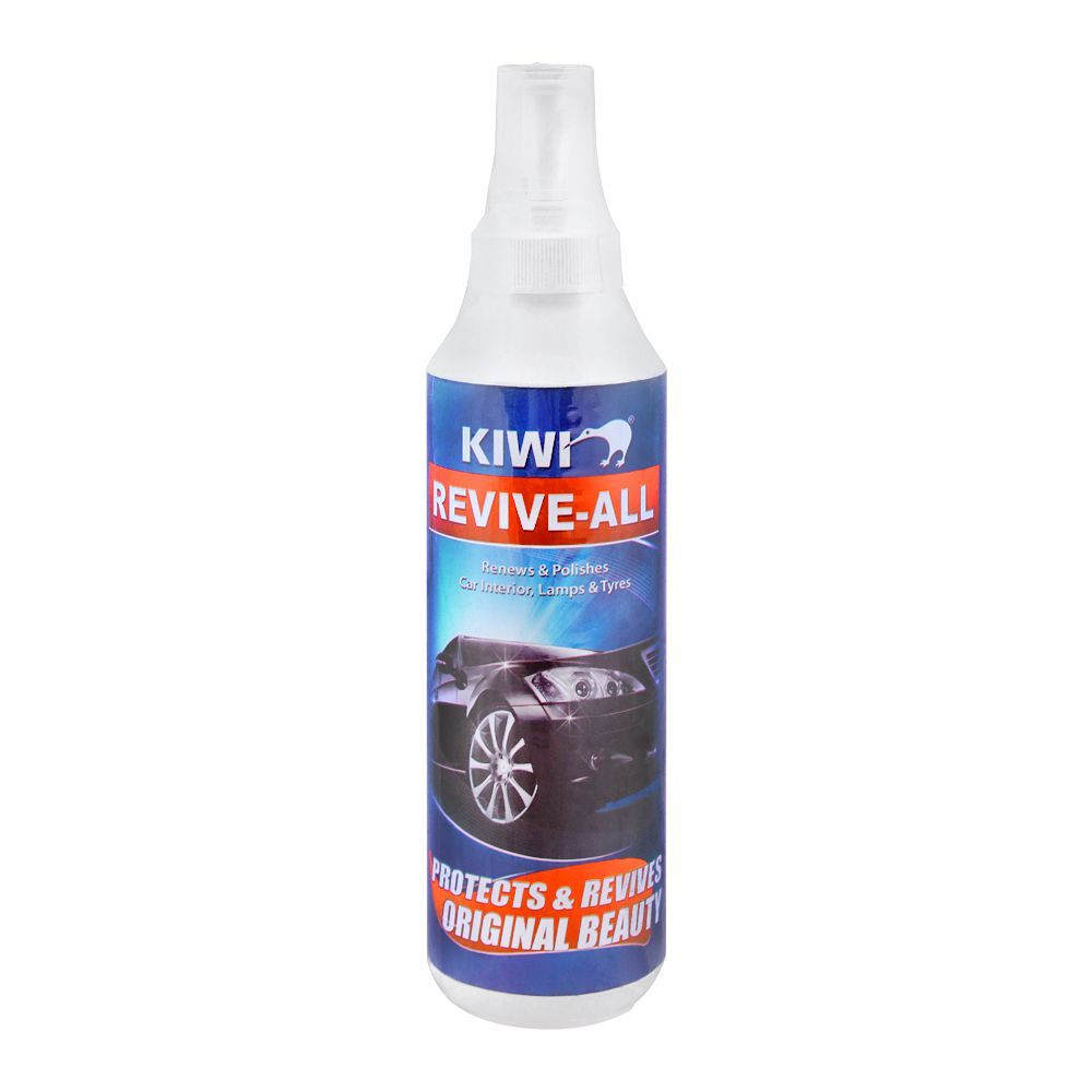 Kiwi Revive-All, Renew & Polish Car Interior, Lamps and Types, 250ml - Main Image