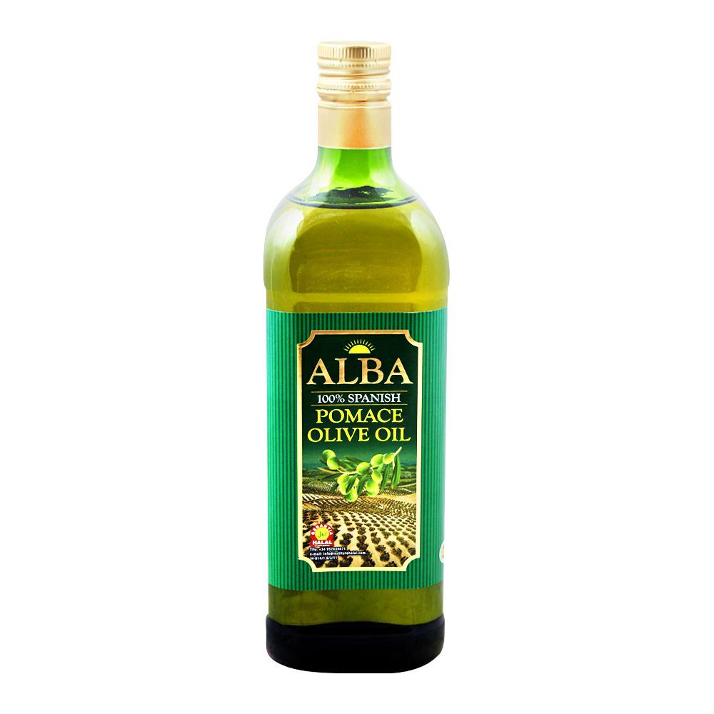 Alba 100% Spanish Pomace Olive Oil, 1 Liter, Bottle - Main Image