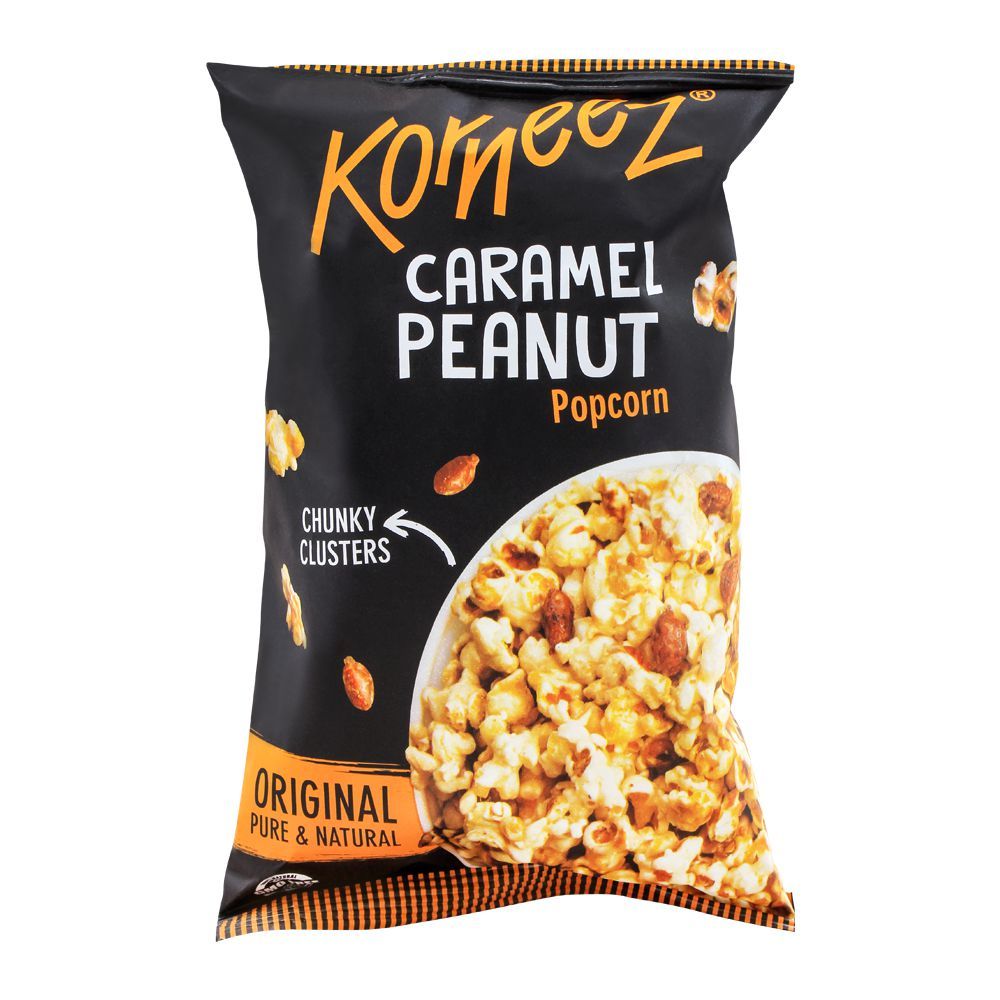 Korneez Caramel Peanut Popcorn, 25g - Main Image