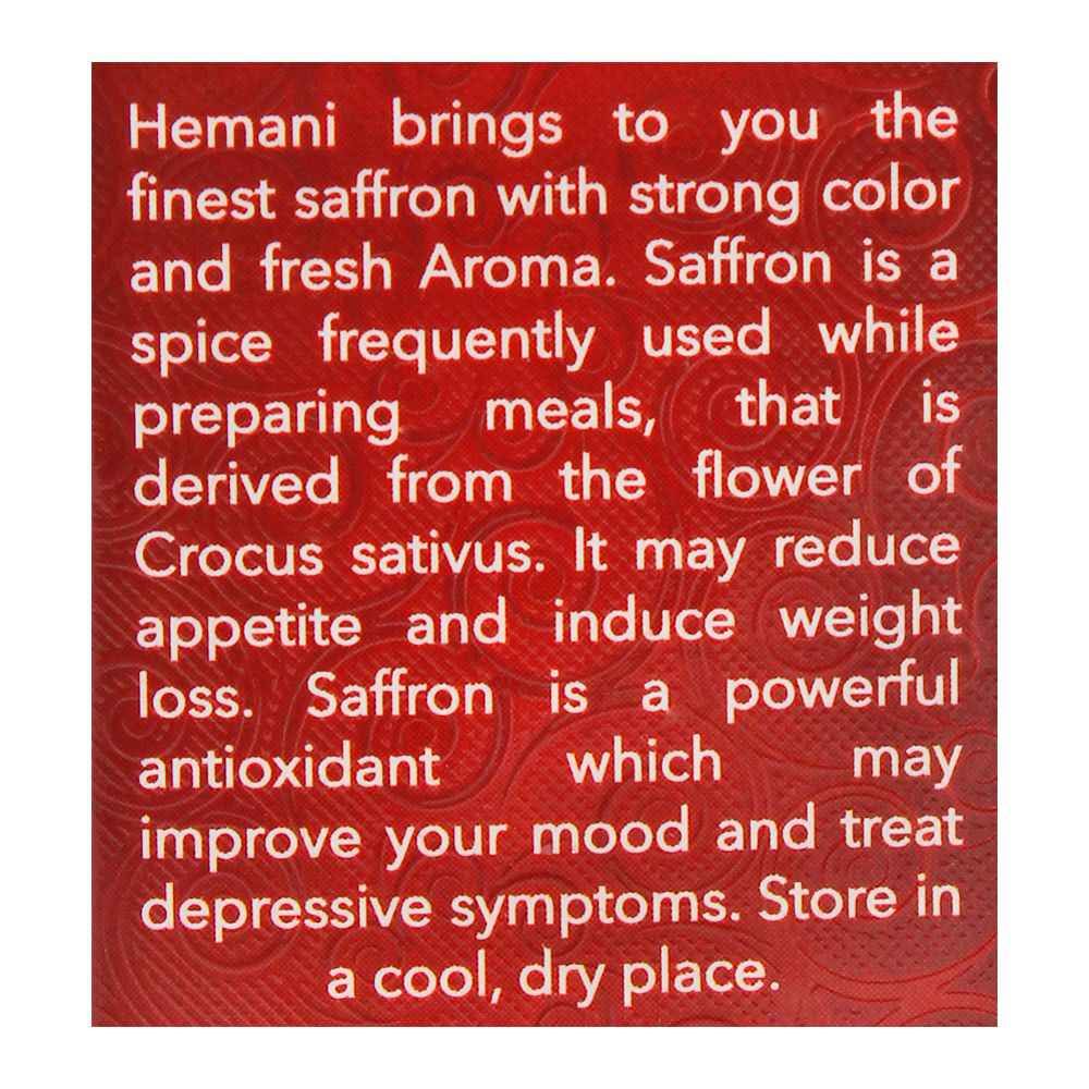 Hemani Premium Quality Saffron, 0.5g - Image 4