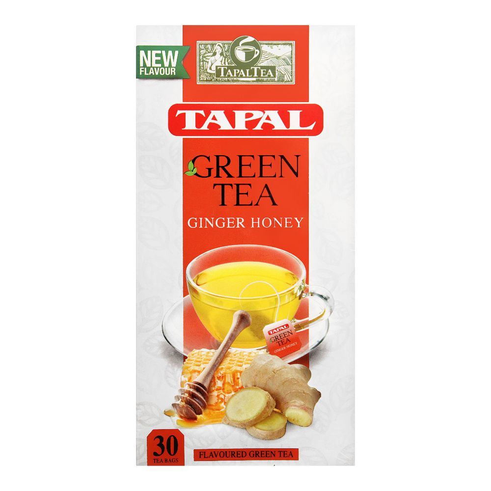 Tapal Ginger Honey Green Tea Bag, 30-Pack - Image 2