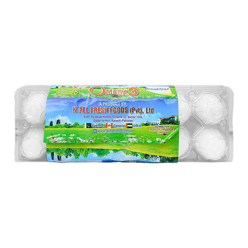 All Fresh Farms Omega 3 Eggs, 12-Pack - Image 3