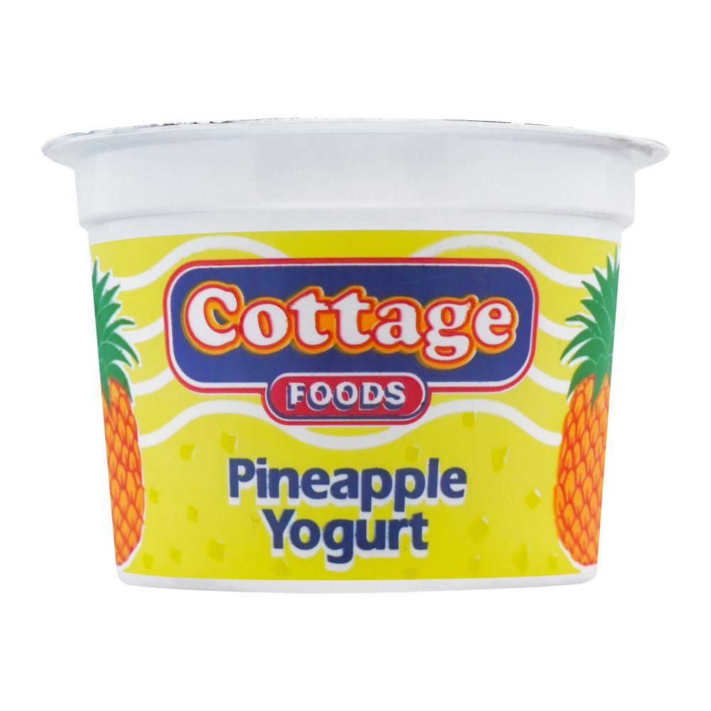 Cottage Pineapple Fruit Yogurt, 100g - Main Image