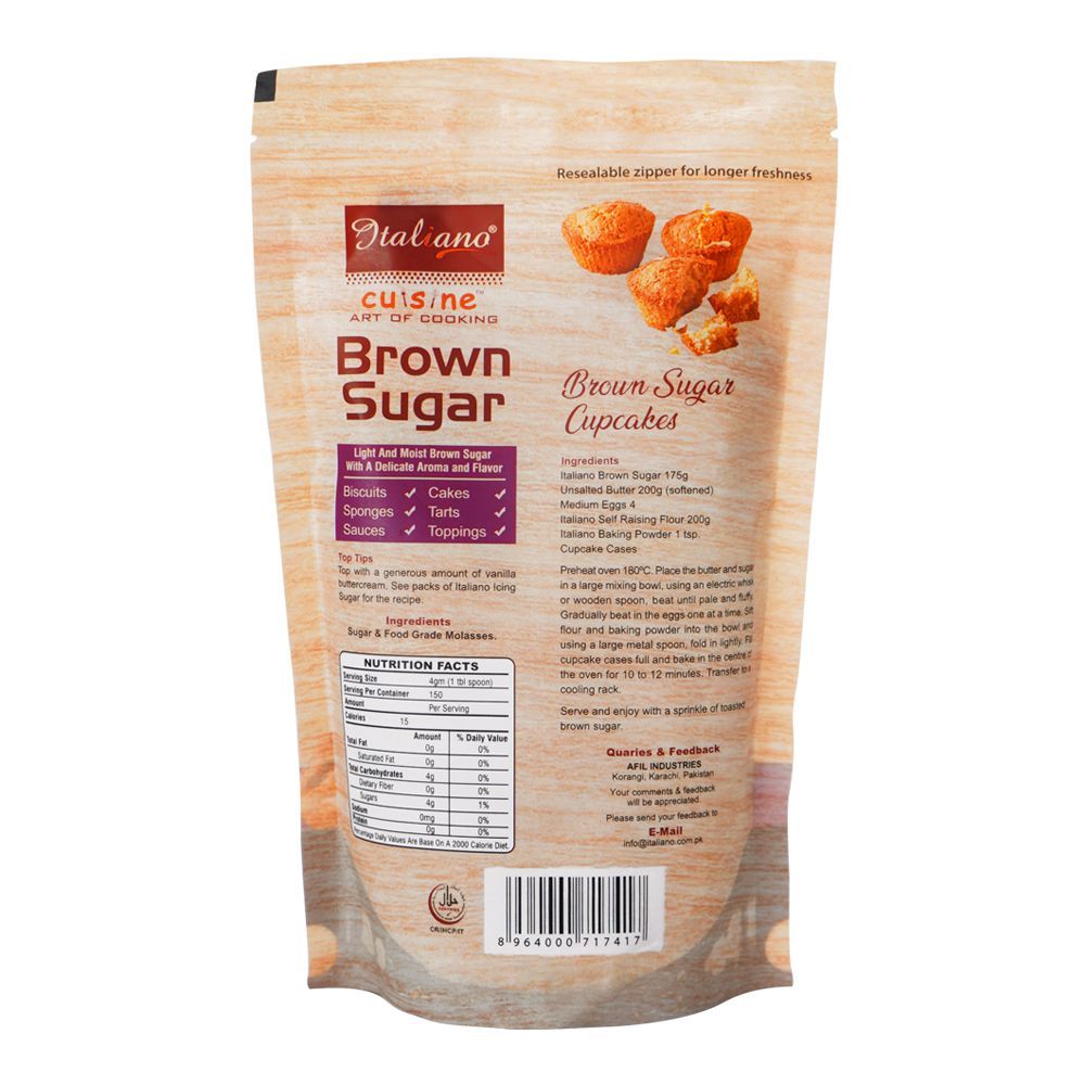 Italiano Brown Sugar, 600g - Image 2