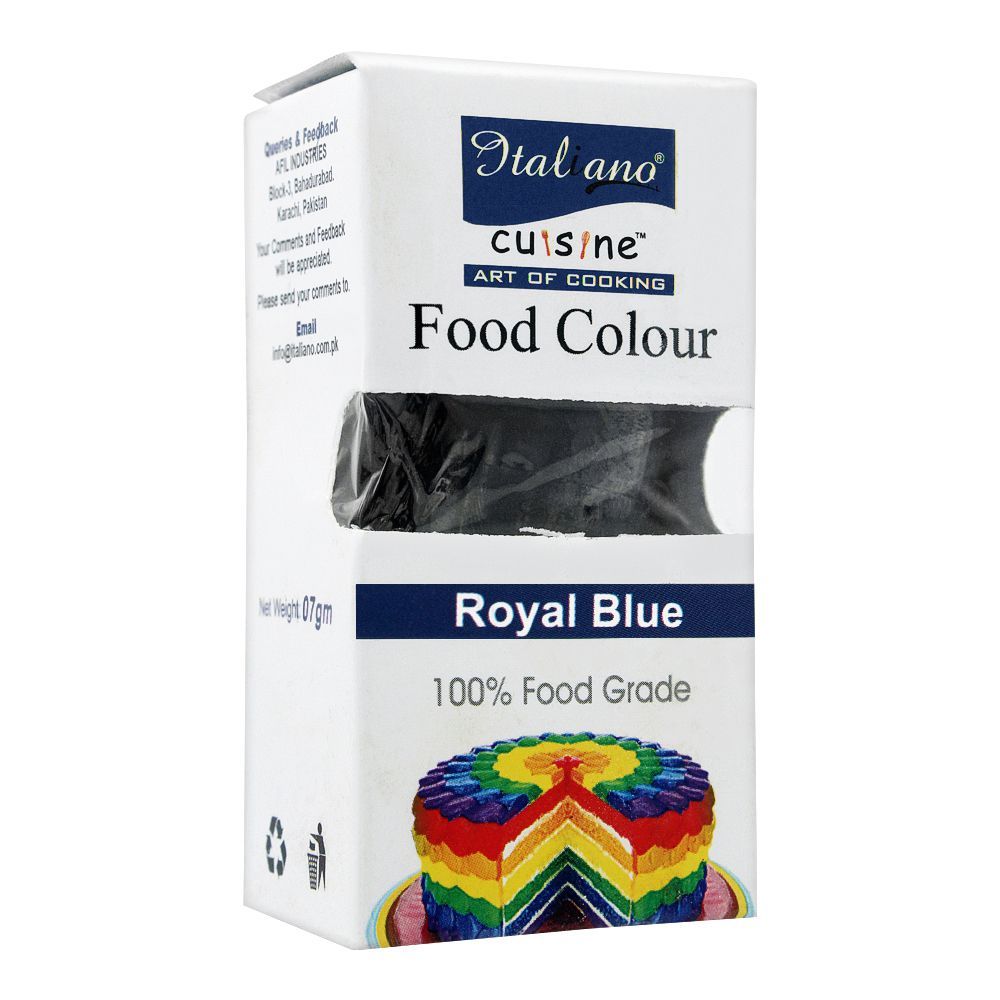 Italiano Food Colour, Royal Blue, 07g - Main Image