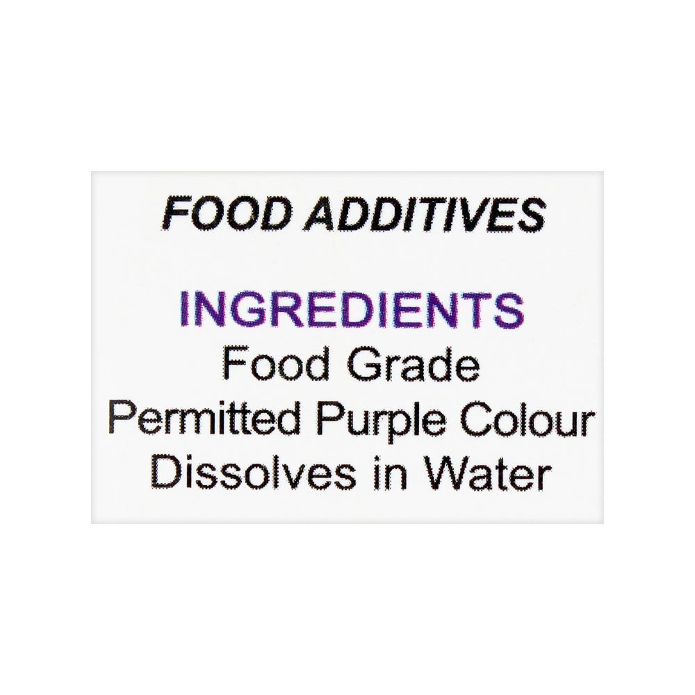 Italiano Food Colour, Blueberry Purple, 10g - Image 3