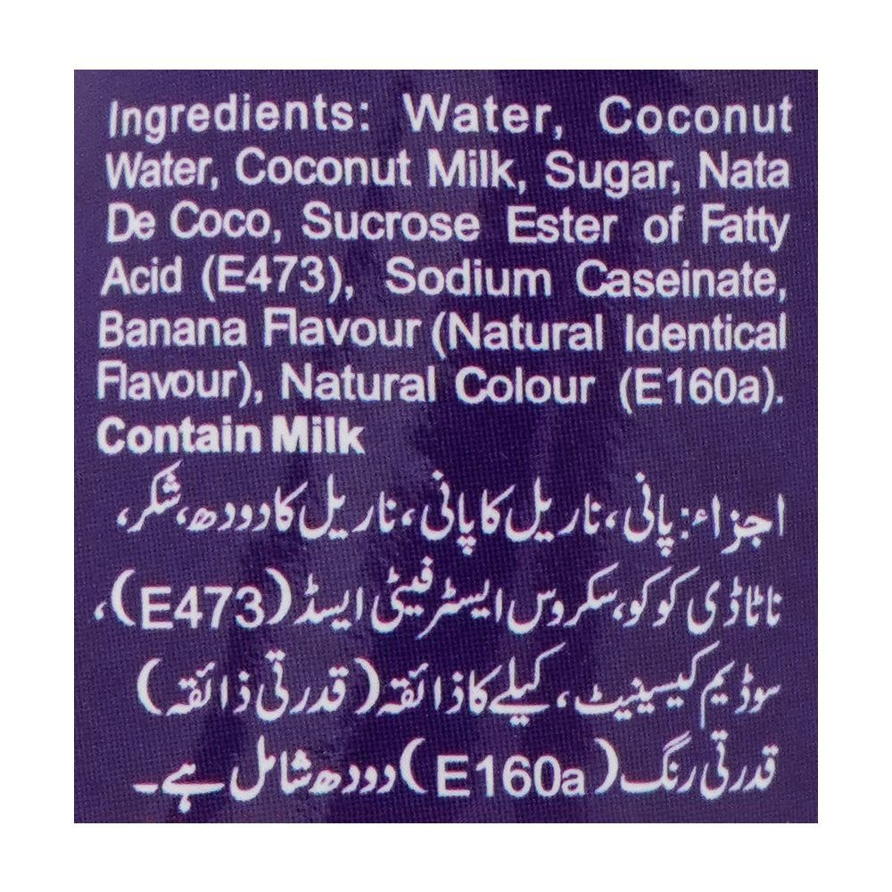 CoFresh Coconut Milk Drink, Banana, Bottle, 290ml - Image 4