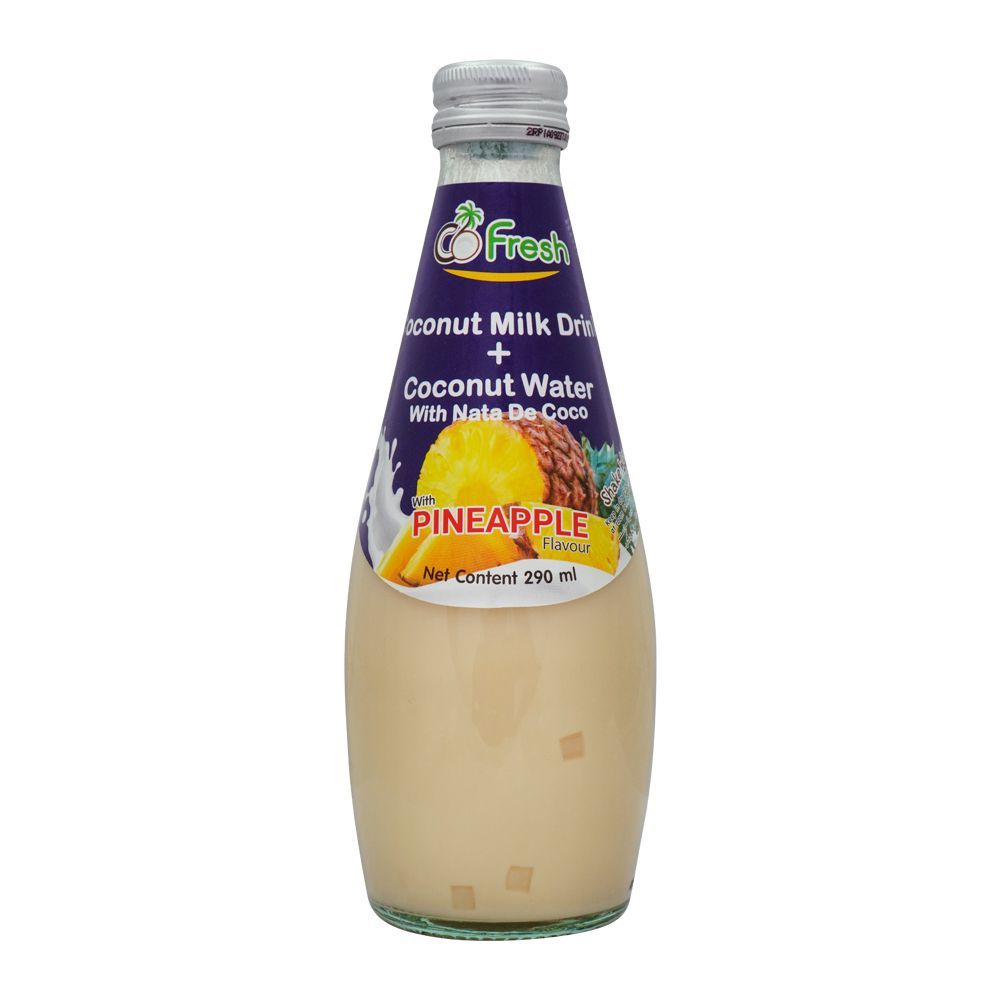 CoFresh Coconut Milk Dirnk, Pineapple, Bottle, 290ml - Main Image