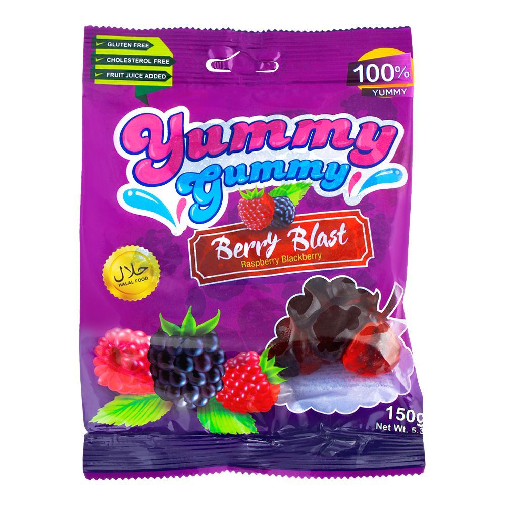 Yummy Gummy Jelly Berry Blast, Gluten Free, 150g - Main Image